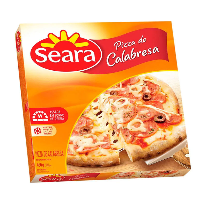Pizza Seara Calabresa 460g