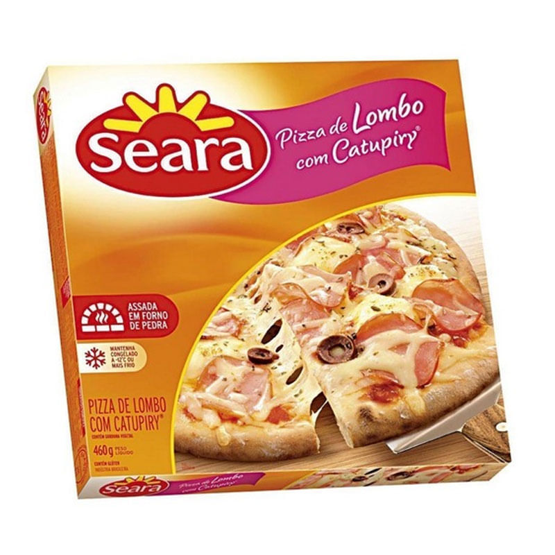 Pizza Seara Lombo Com Catupiry 460g
