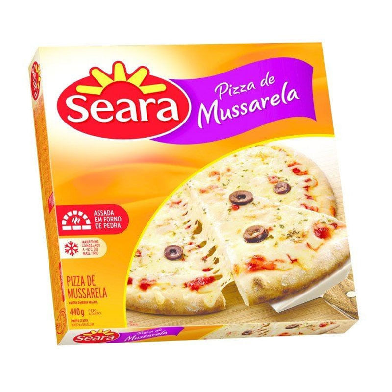 Pizza Mussarela Seara 440g