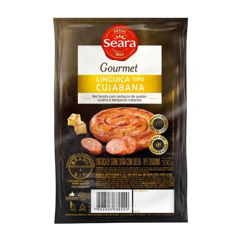 Linguiça Seara Gourmet Cuiabana 500g