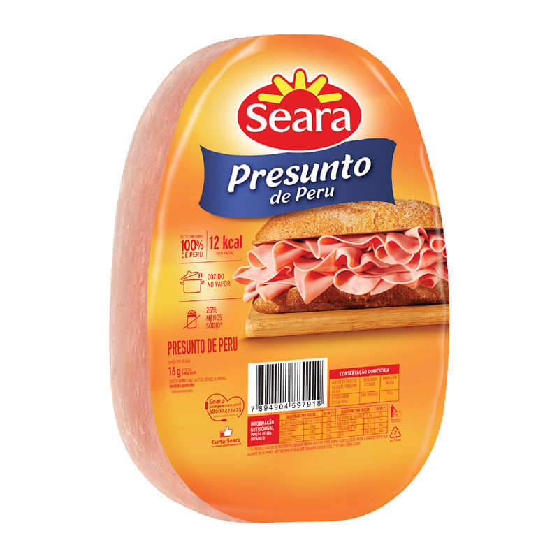 Presunto de Peru Seara - Aprox 100g