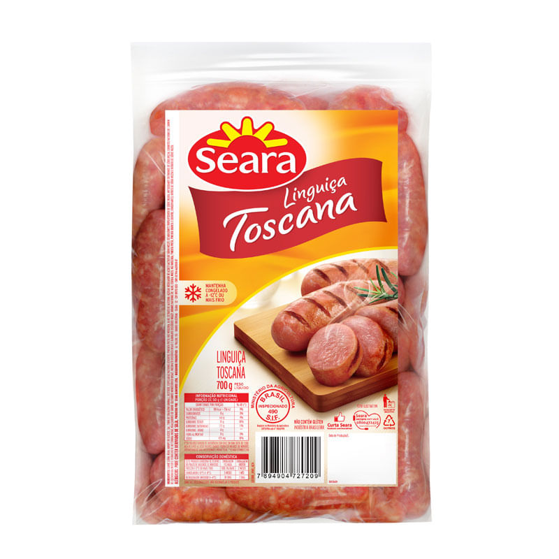 Linguiça Toscana Seara 600g