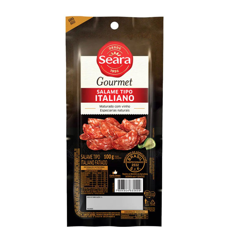 Salame Italiano Seara 100g