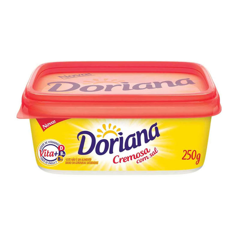 Margarina Doriana Com Sal 250g