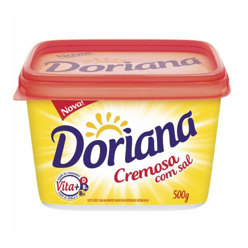 Margarina Doriana Com Sal 500g