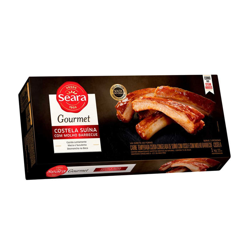 Costela Suína Seara Gourmet Barbecue 1kg