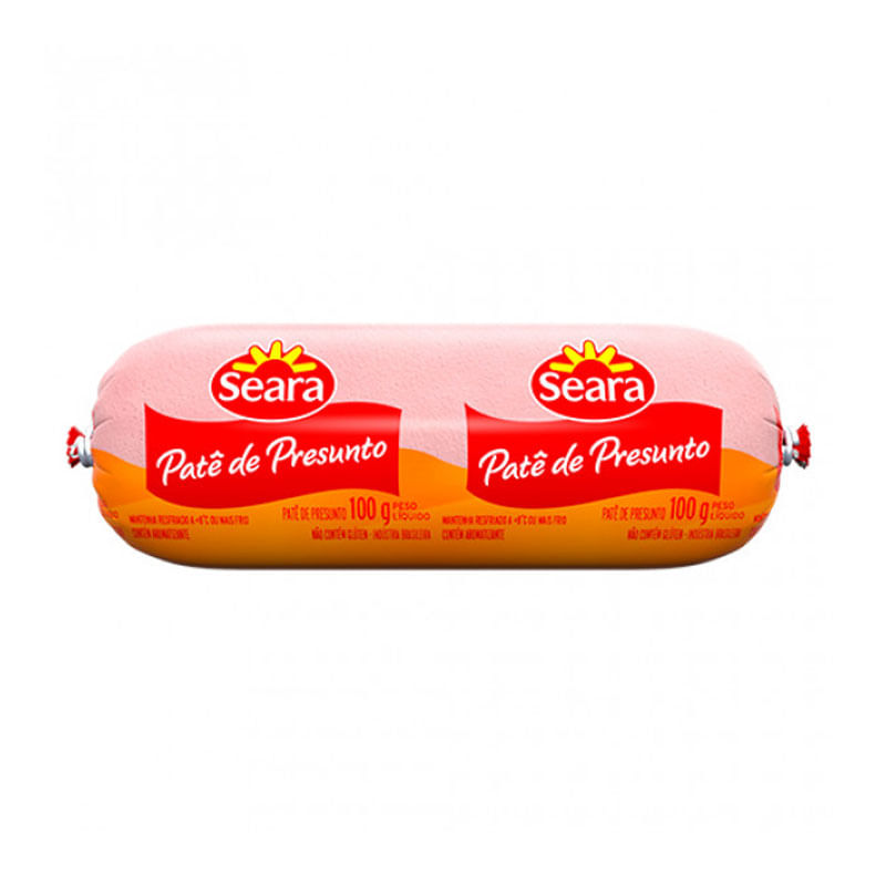 Patê de Presunto Seara 100g