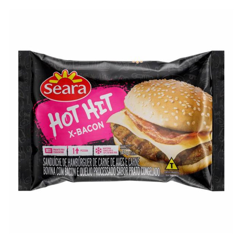 Hot Hit Seara Bacon 145g