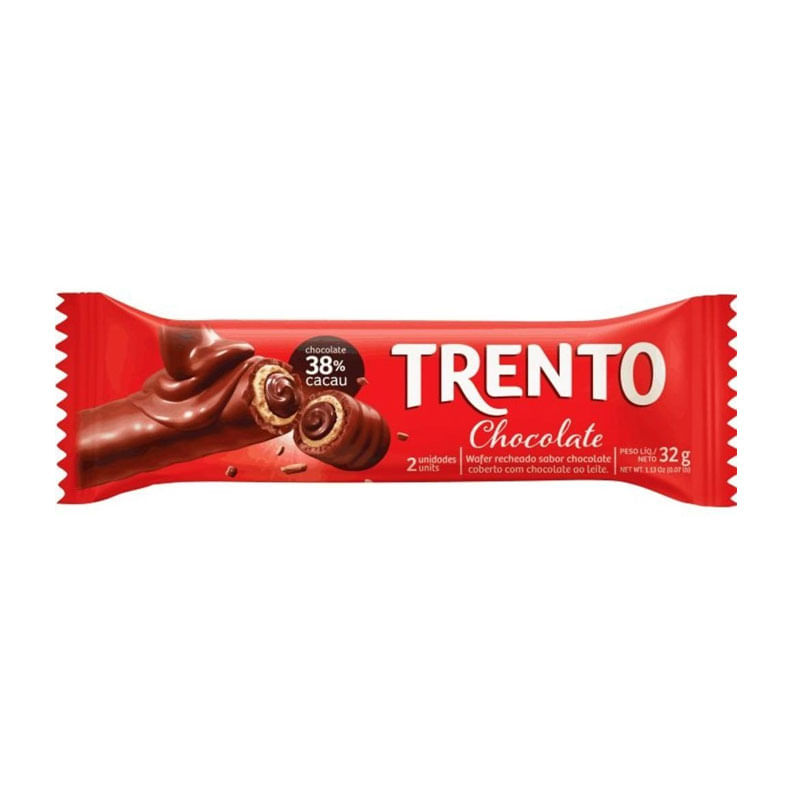 Wafer Trento Peccin Chocolate 32g