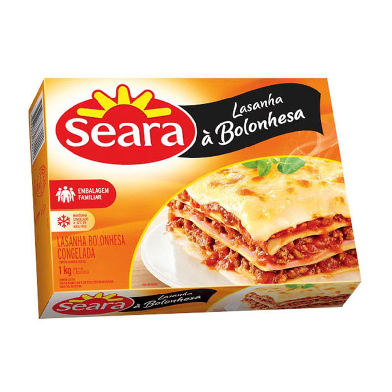 Lasanha Bolonhesa Seara 1kg