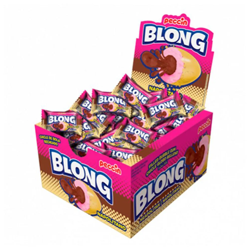 Chiclete Blong Peccin Napolitano 200g