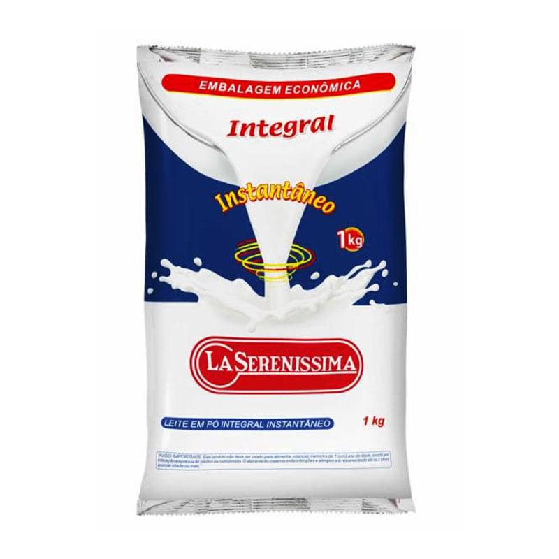 Leite em Pó La Serenissima Integral Instantâneo  1kg