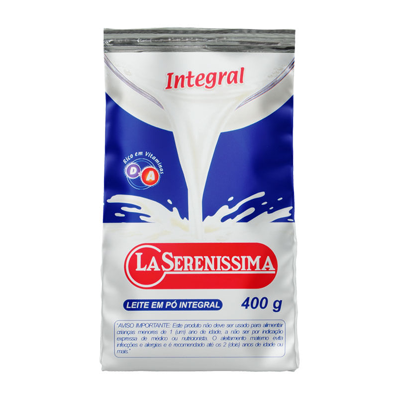 Leite em Pó La Serenissima  Integral 400g
