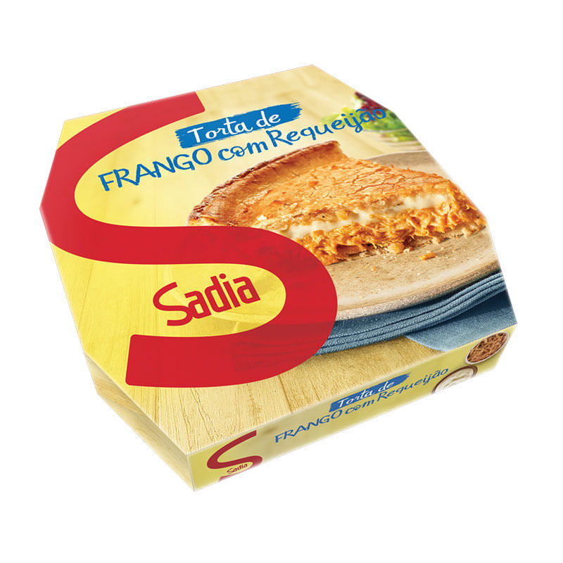 Torta De Frango Com Requeijão 500g