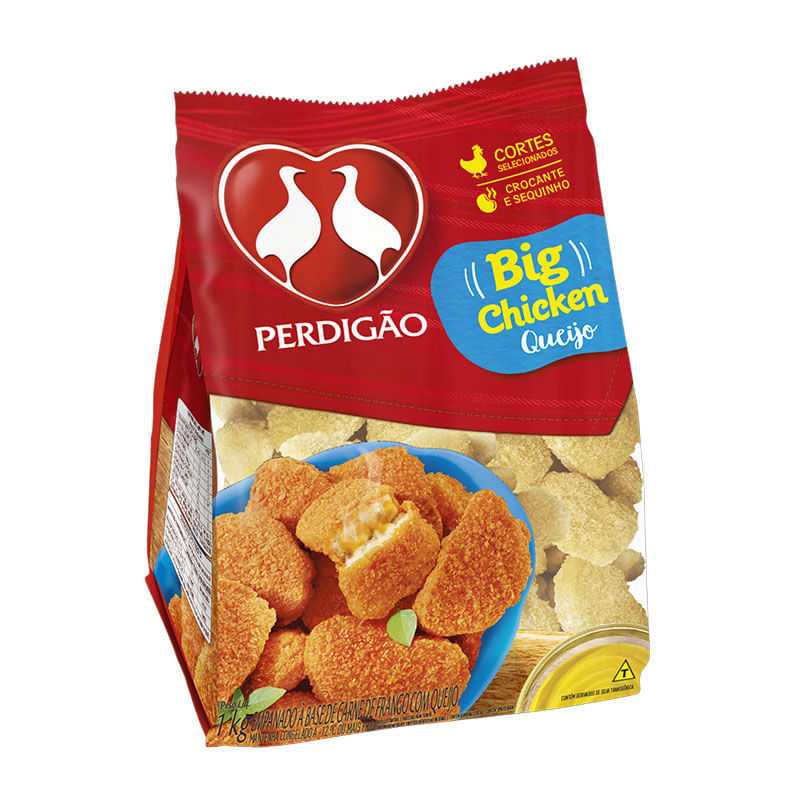Big Chinken Perdigão Com Queijo 1kg