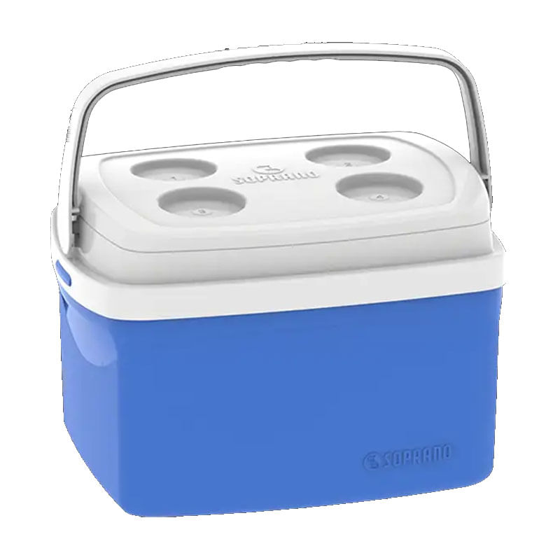 Caixa Térmica Soprano 12L Tropical Azul