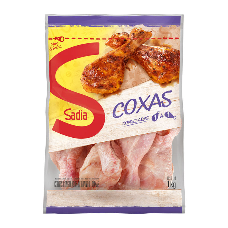 Coxa De Frango Congelada Sadia 1kg