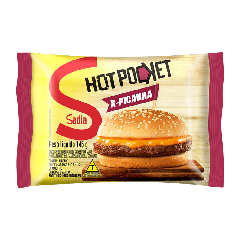 Hot Pocket Sadia x Picanha 145g