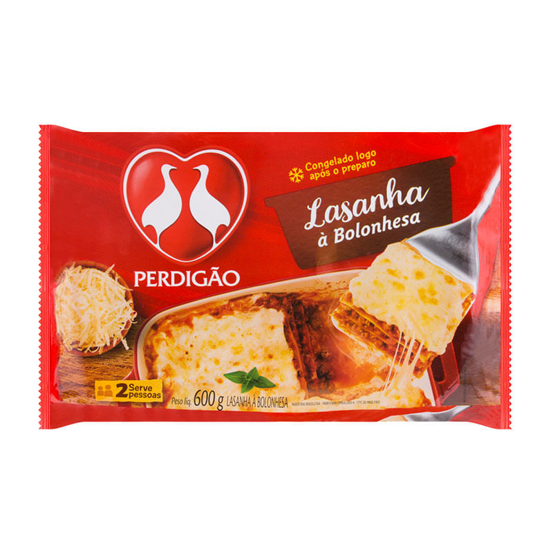 Lasanha a Bolonhesa Perdigão 600g