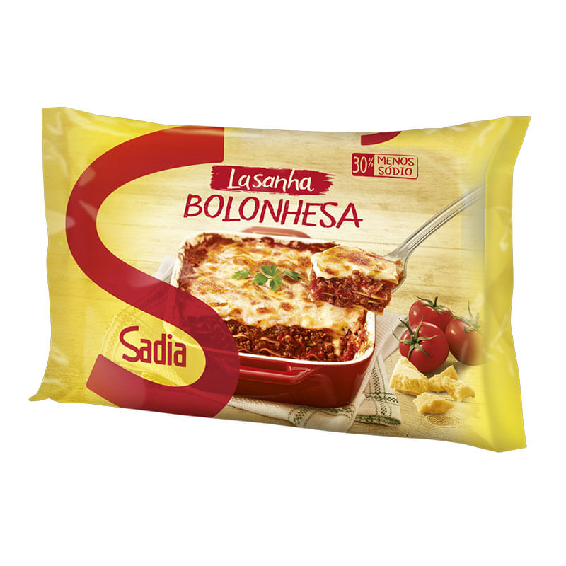 Lasanha a Bolonhesa Sadia 600g
