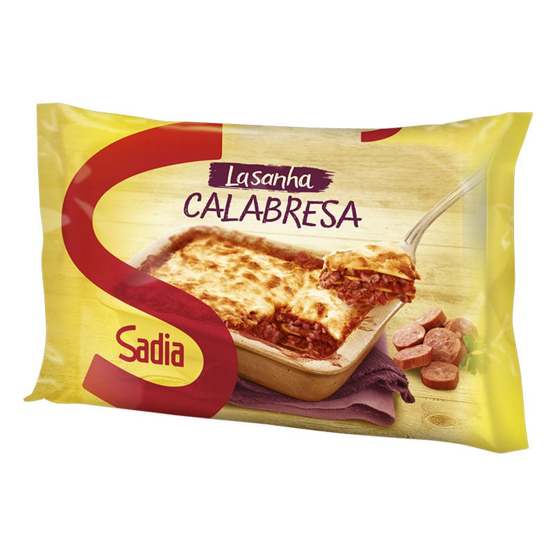 Lasanha de Calabresa Sadia 600g