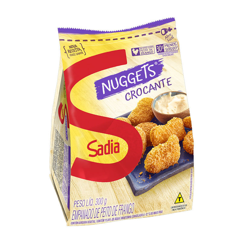 Nuggets Frango Crocante Sadia 300g