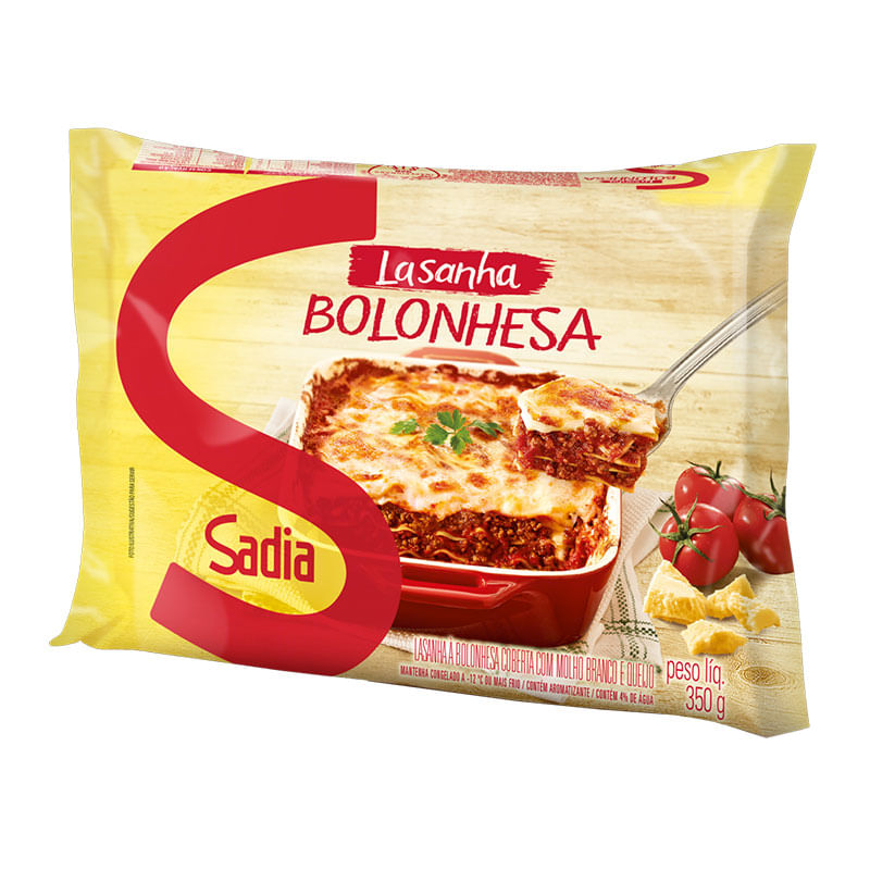 Mini Lasanha A Bolonhesa Sadia 350g