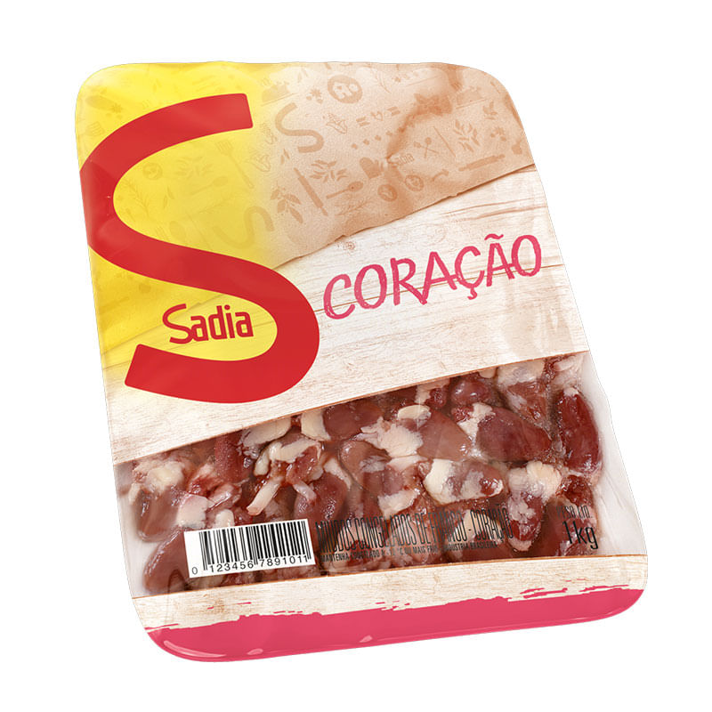 Coração Frango Sadia Bandeja 1kg