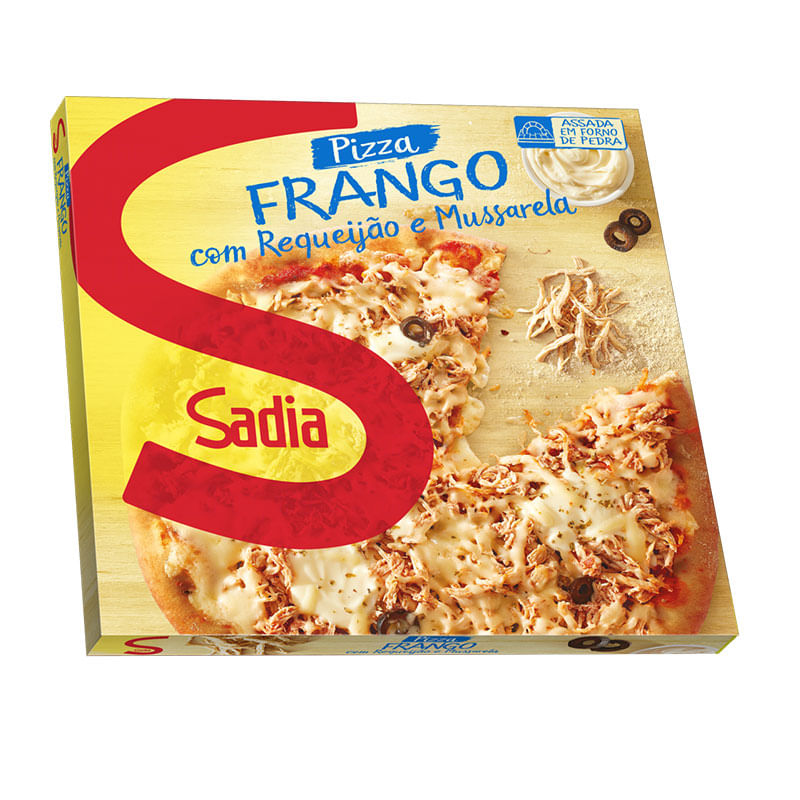 Pizza Sadia 460g Frango Com Catupiry e Mussarela 
