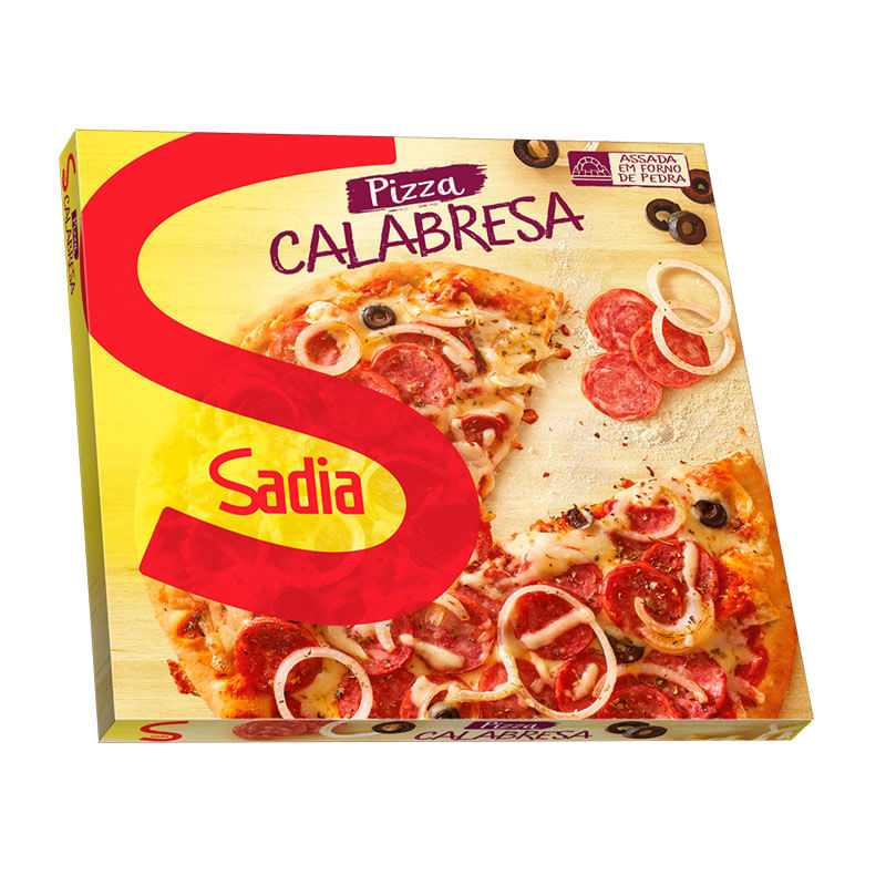 Pizza Calabresa Sadia 460g 