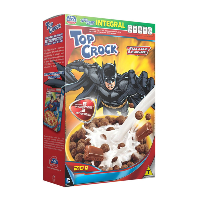 Cereal Matinal Top Crock Chocolate 210g