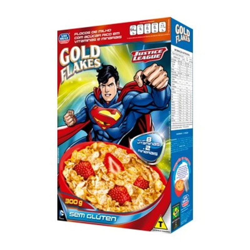 Cereal Matinal Gold Flakes Açucarado 300g