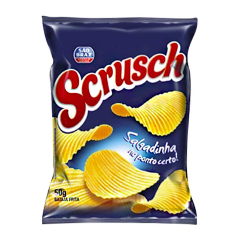 Batata Scrusch Natural São Braz 50g