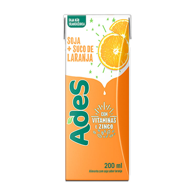 Suco Ades Laranja 200ml