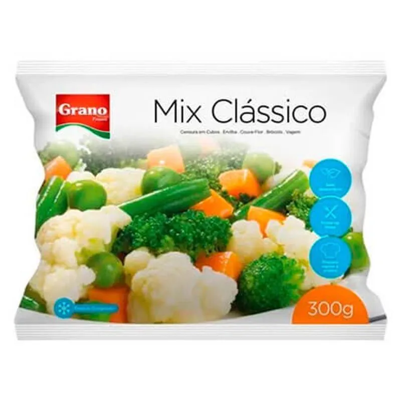 Mix de Legumes Grano Clássico Congelado 300g