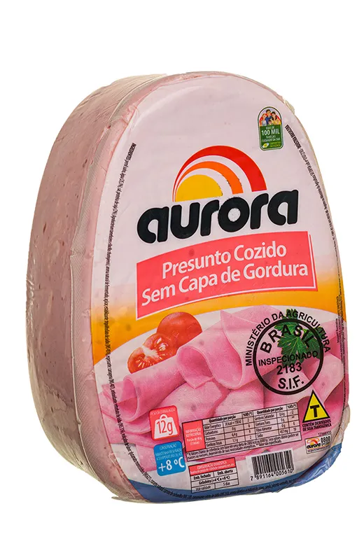 PRESUNTO COZIDO SEM CAPA DE GORDURA AURORA KG