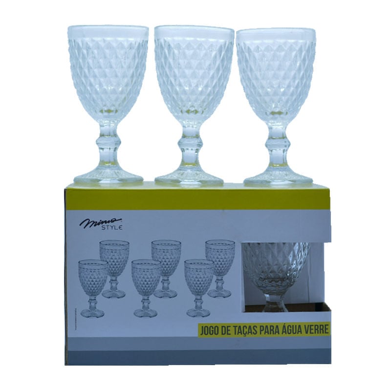 Jogo De Taças Mimo Clear Verre Tc13805