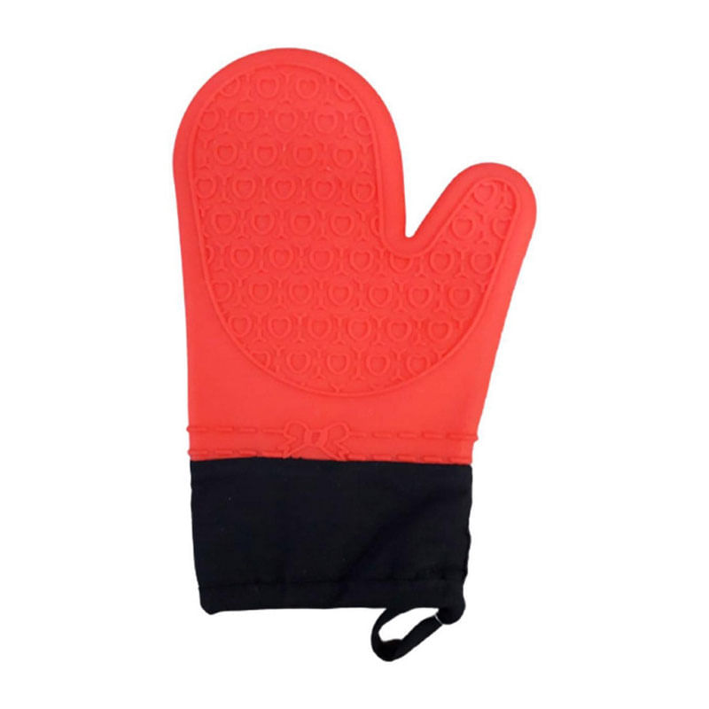 Luva De Silicone Mimo Com Tecido Sn14287