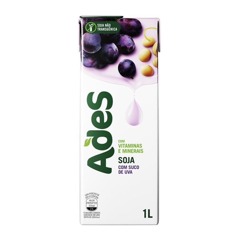 Suco Ades Uva 1L