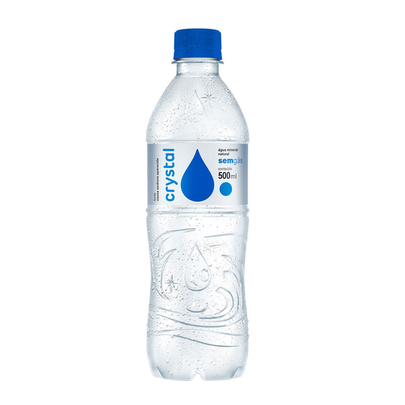 Agua Mineral Crystal Sem Gás 500ml