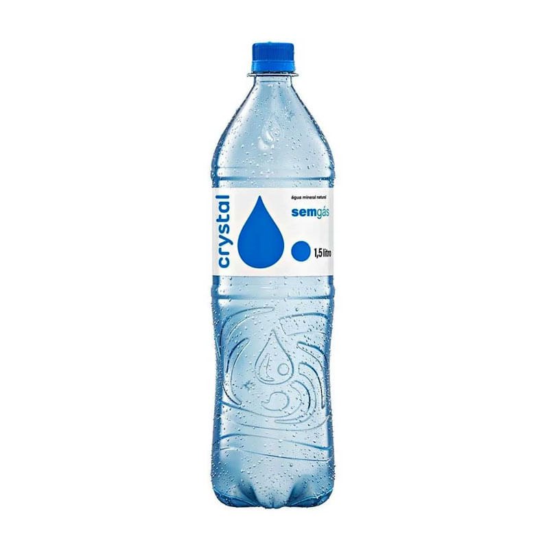 Água Mineral Crystal sem Gás 1,5L