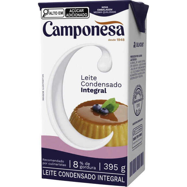 Leite Condensado Camponesa 395g