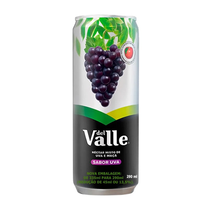 Suco Del Valle Néctar Uva Lata 290ml