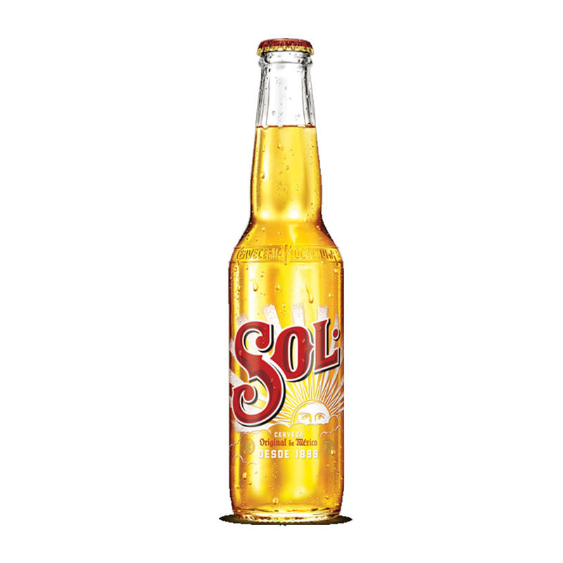 Cerveja Sol Pilsen Premium Long Neck 330ml