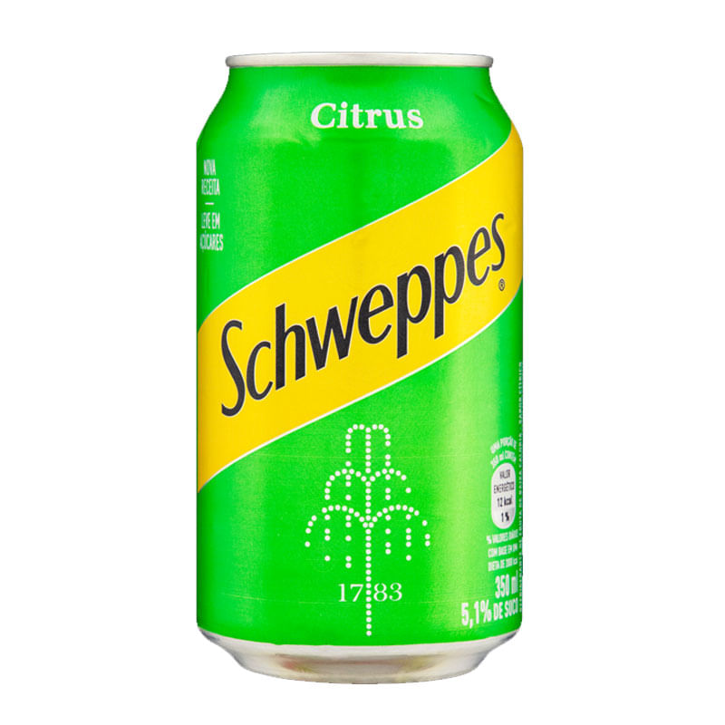 Refrigerante Citrus Schweppes Color 350ml