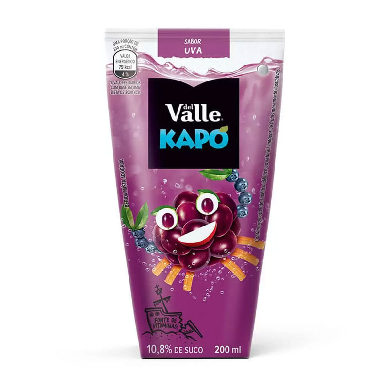 Suco Kapo Uva 200ml