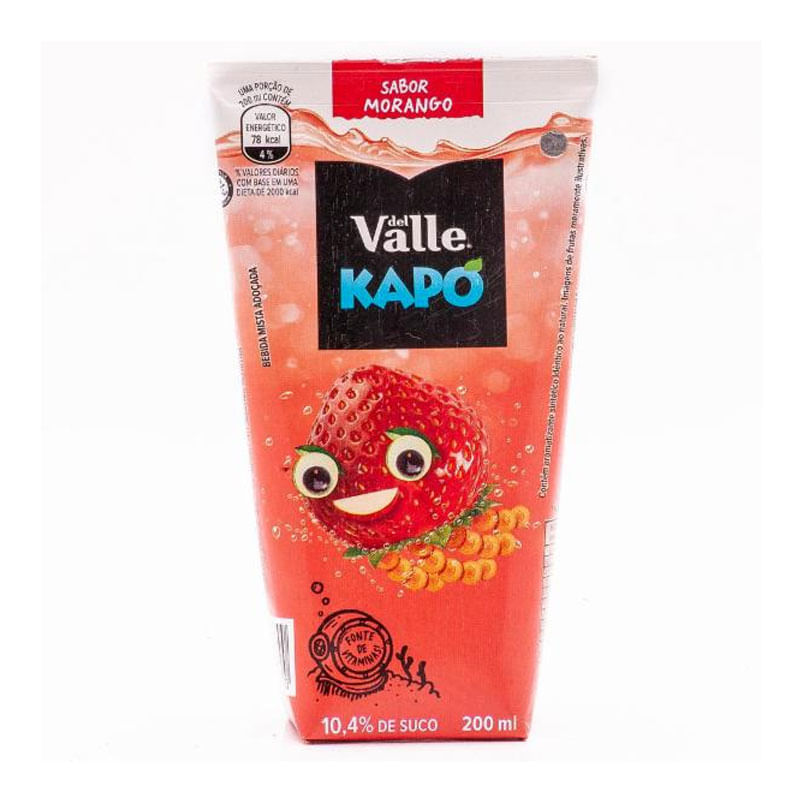 Suco Kapo Morango 200ml