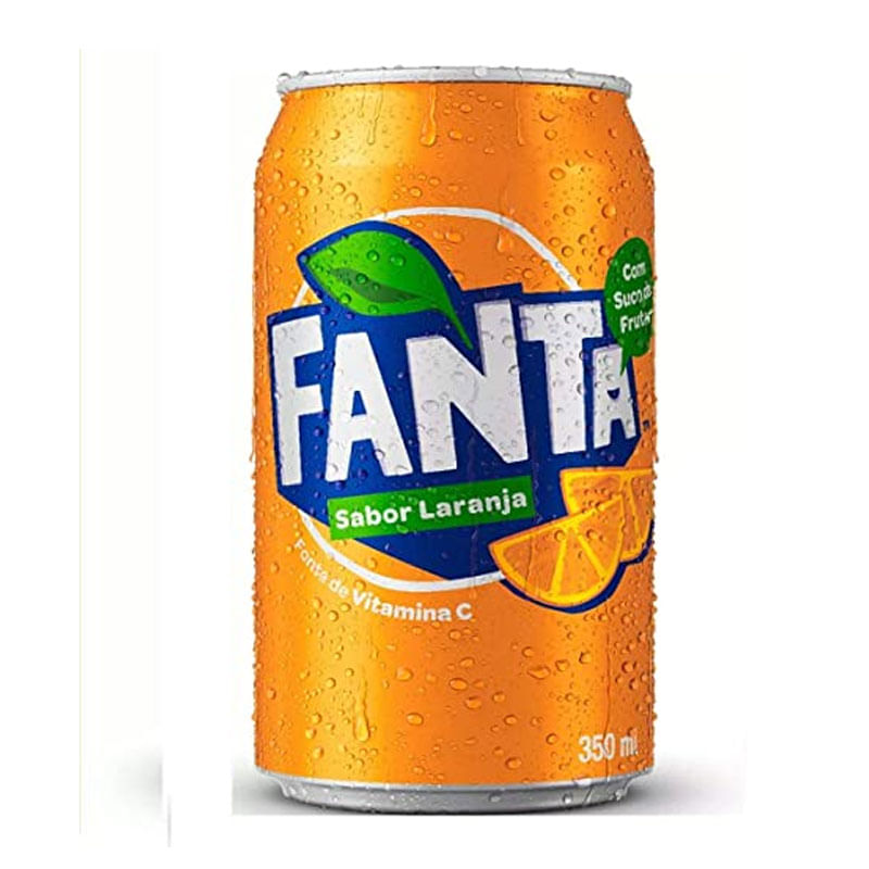 Refrigerante Fanta Laranja Lata 350ml
