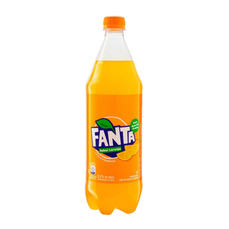 Refrigerante Fanta Laranja Pet 1L