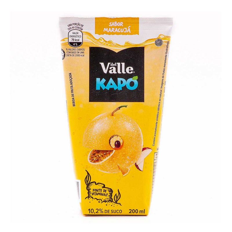 Suco Kapo Maracujá 200ml